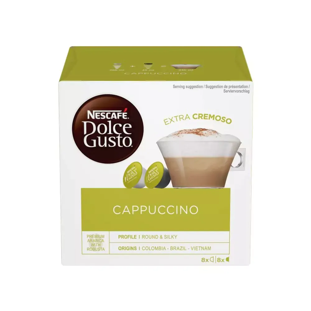 gusto cappuccino coffee pods