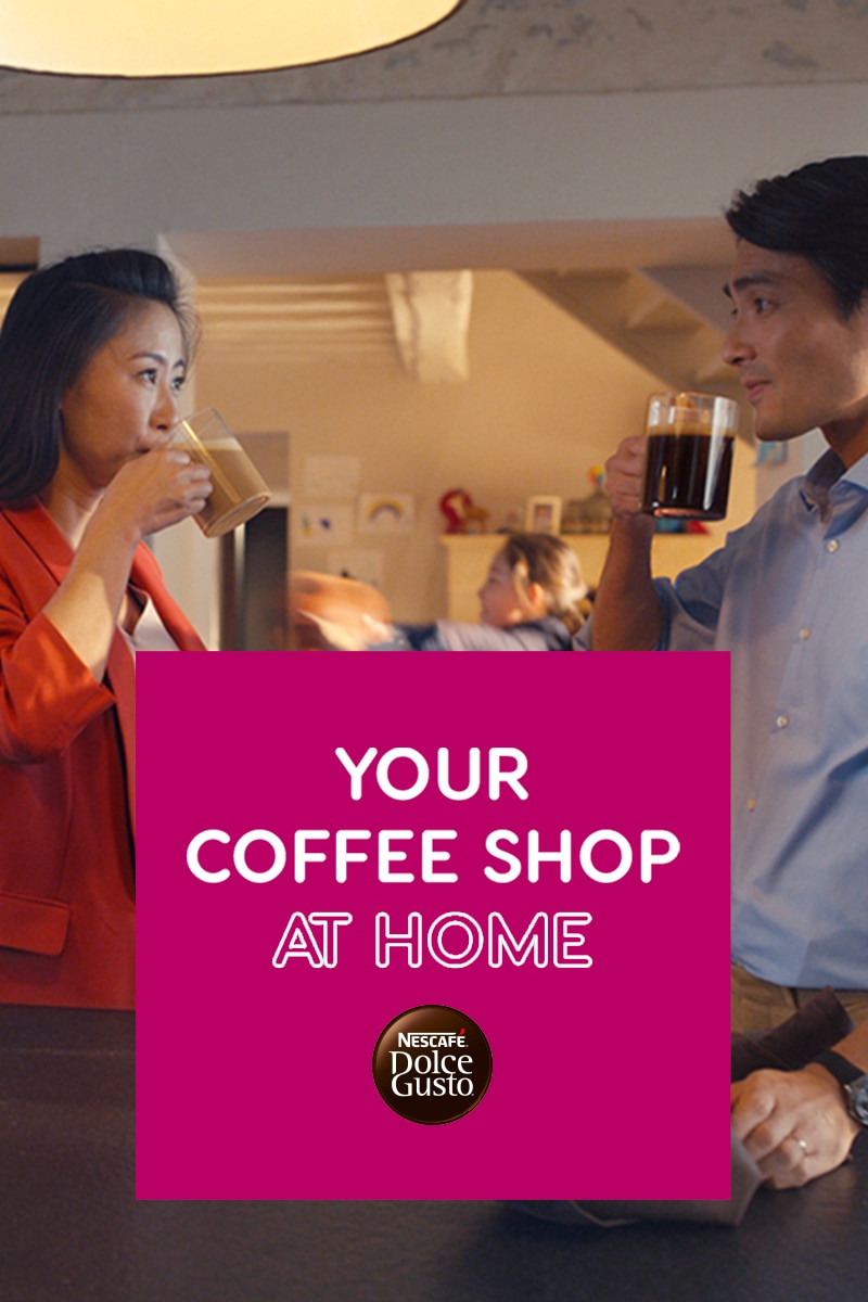 Your coffee shop at home banner header