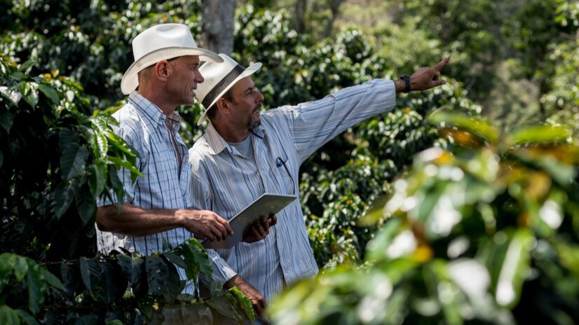 sustainability farmer image